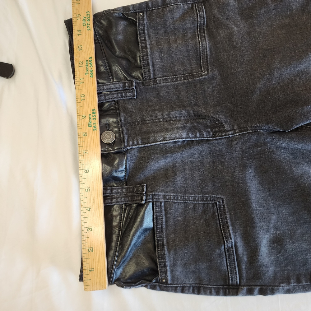 Maurices Dark Gray Straight Leg Jeans - Picture 4 of 7